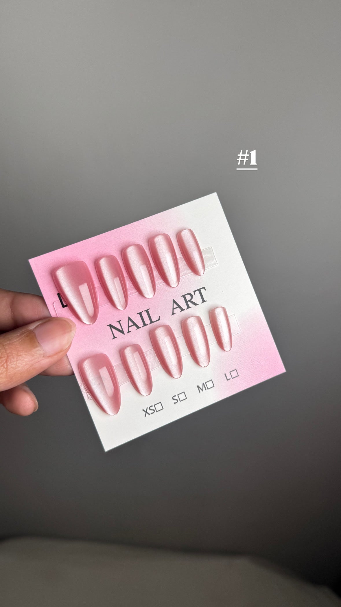 MIRROR NAIL SET