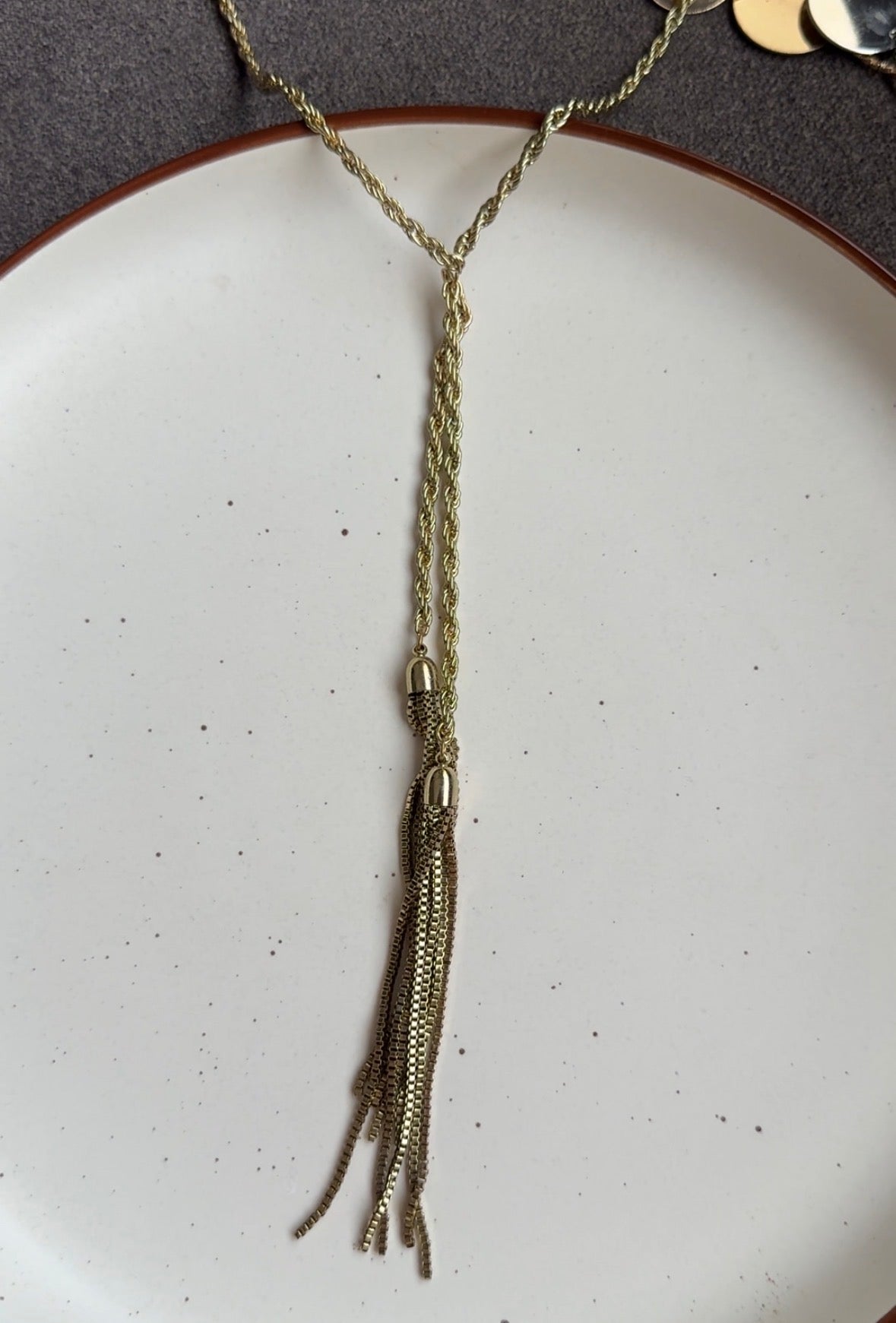 E255 LONG CHAIN NECKLACE