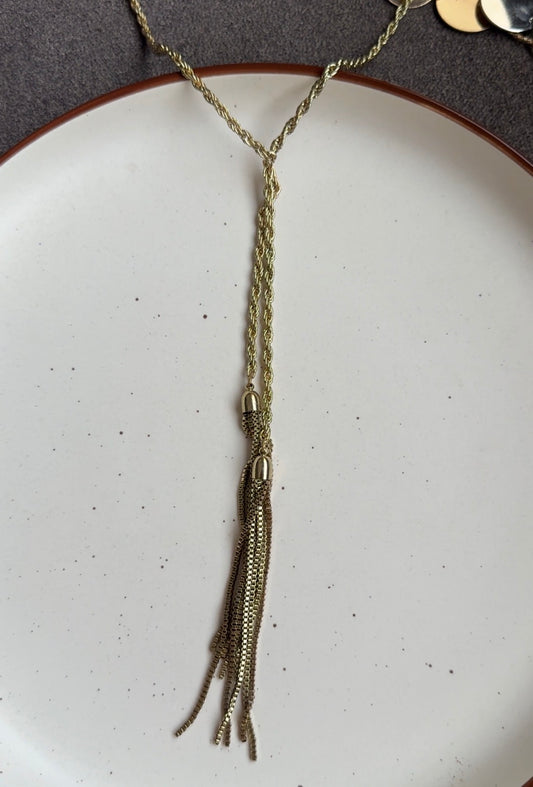 E255 LONG CHAIN NECKLACE