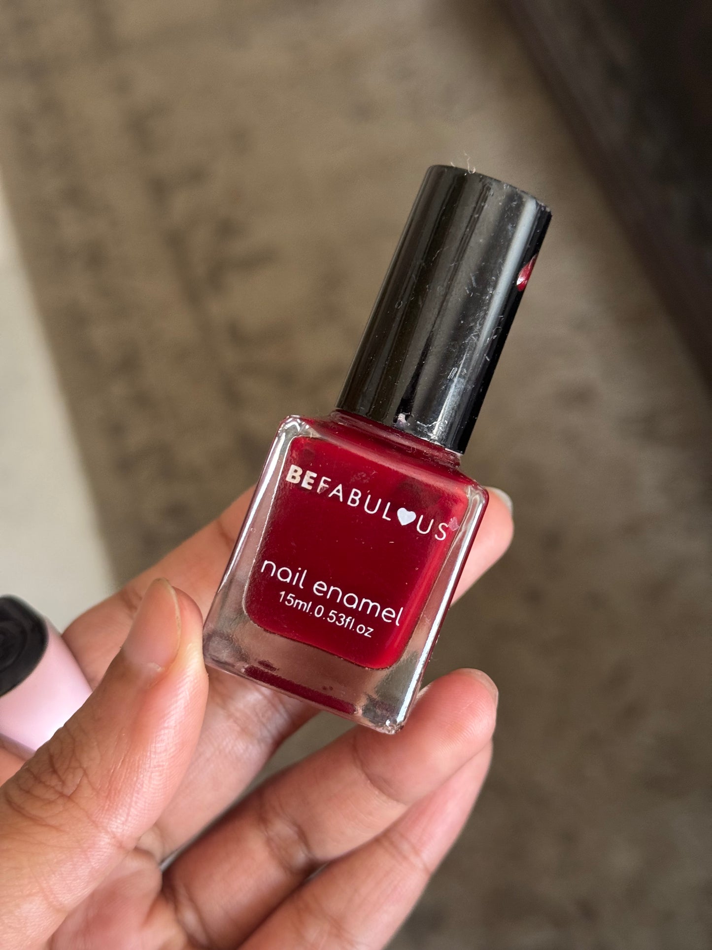 C159 BEFABULOUS MAROON NAIL COLOR