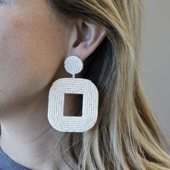 E46 BEADED EARRINGS