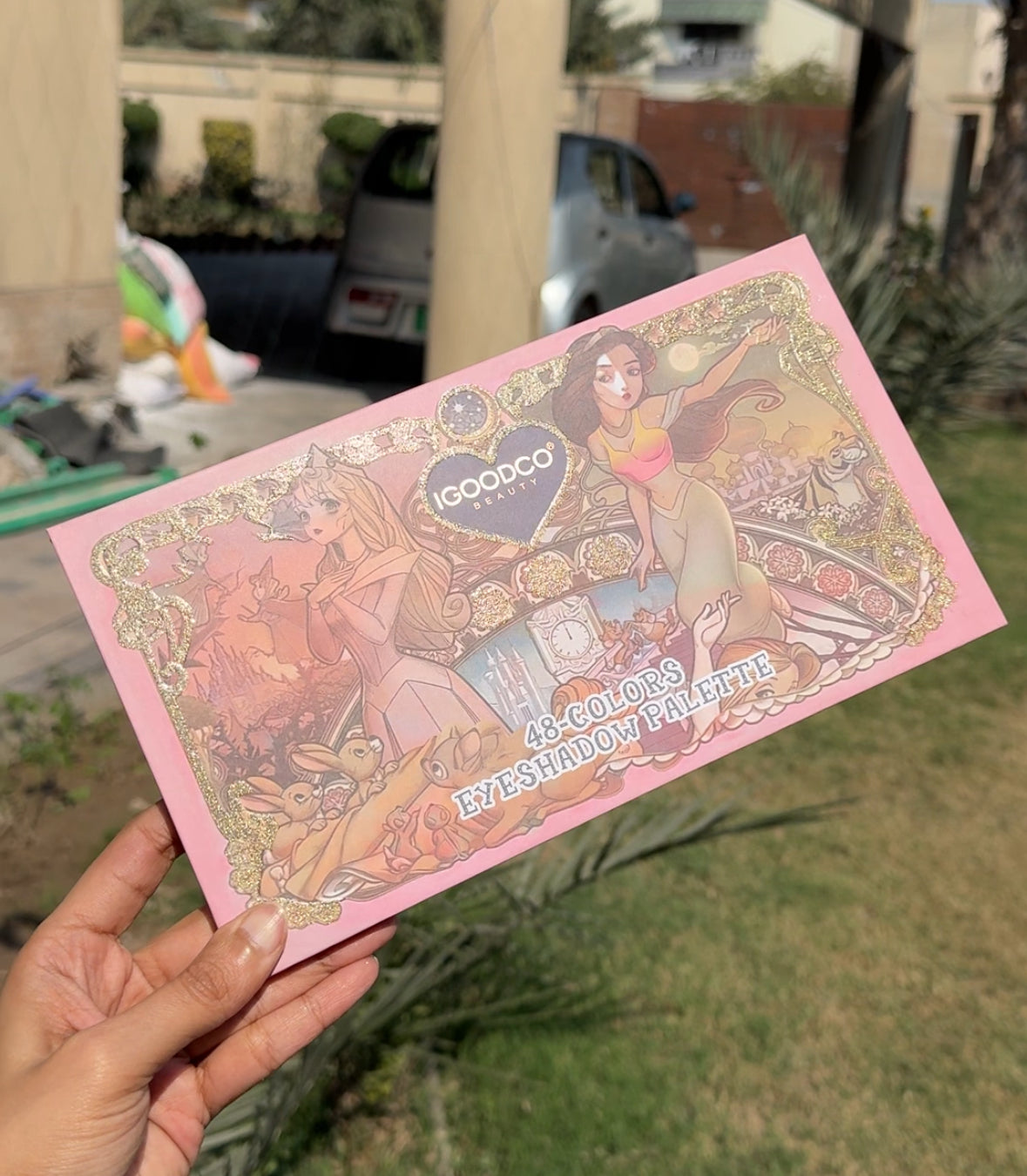 12 MERMAID GLITTER EYESHADOW PALETTE