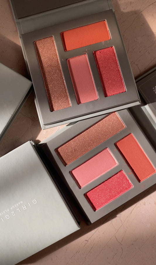 GIRL 2 GIRL BLUSH AND HIGHLIGHTER PALETTE