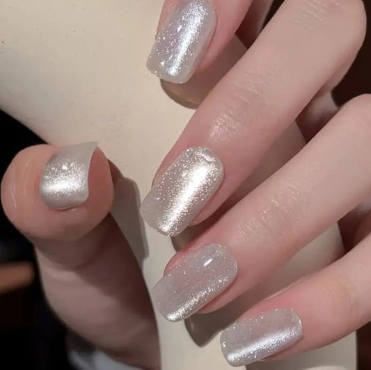 CODE 27 CAT EYE ACRYLIC NAILS SET SET
