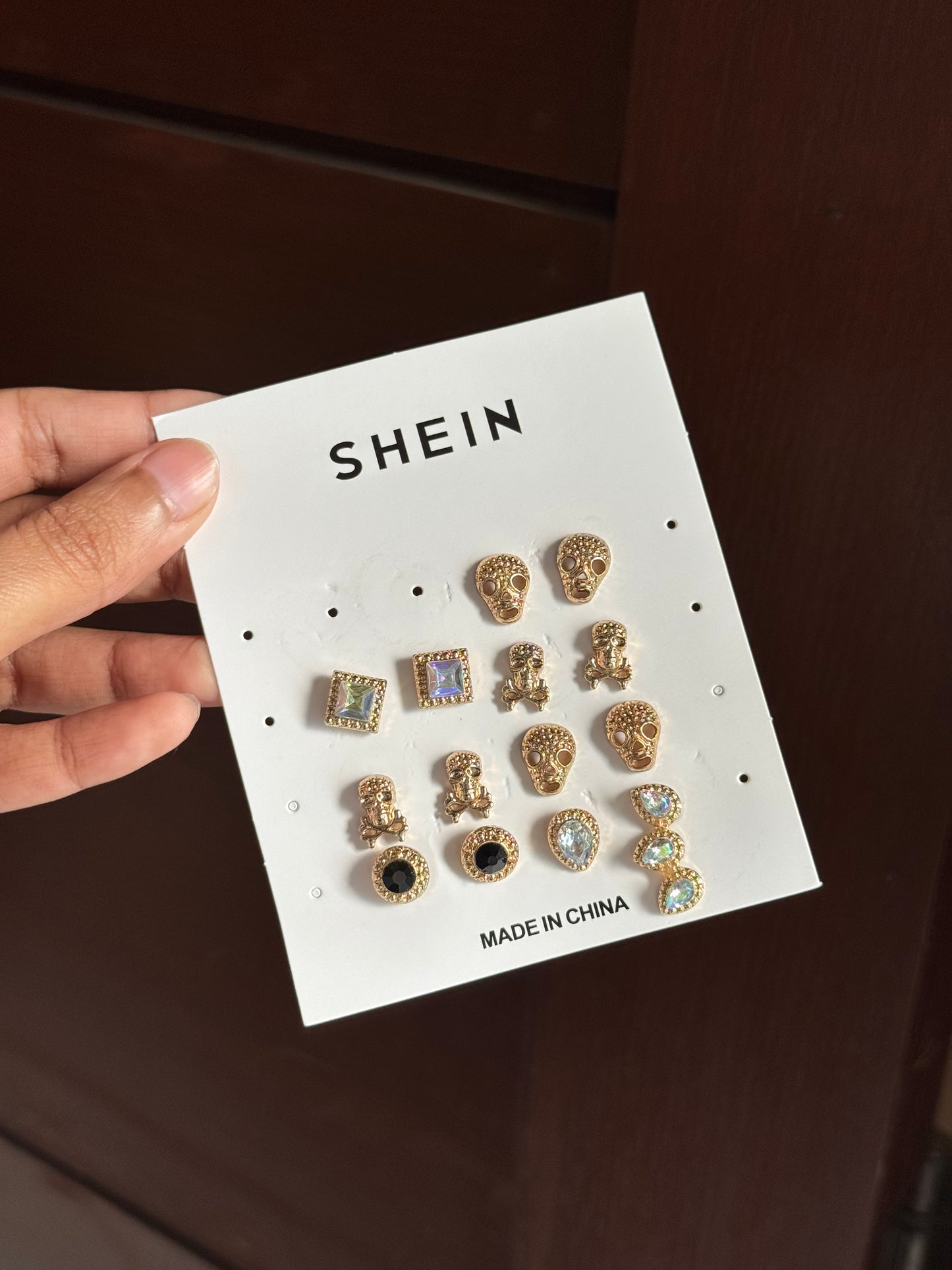 C171 SHEIN EAR STUDS SET