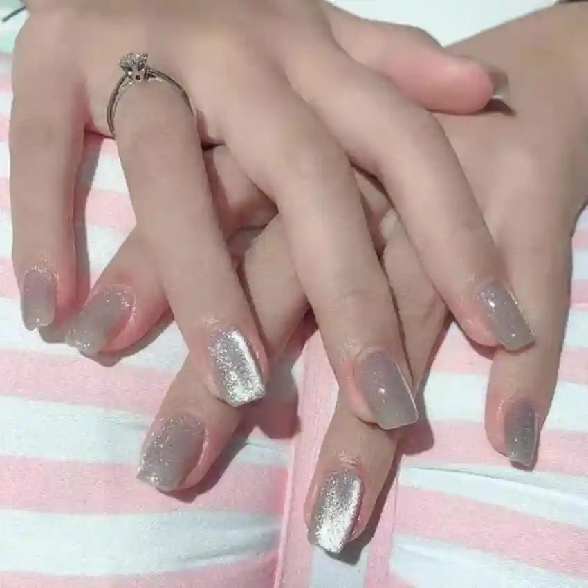 CODE 27 CAT EYE ACRYLIC NAILS SET SET