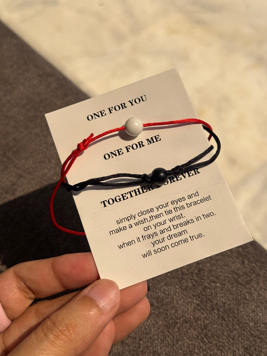 TOGETHER FOREVER BRACELET PAIR