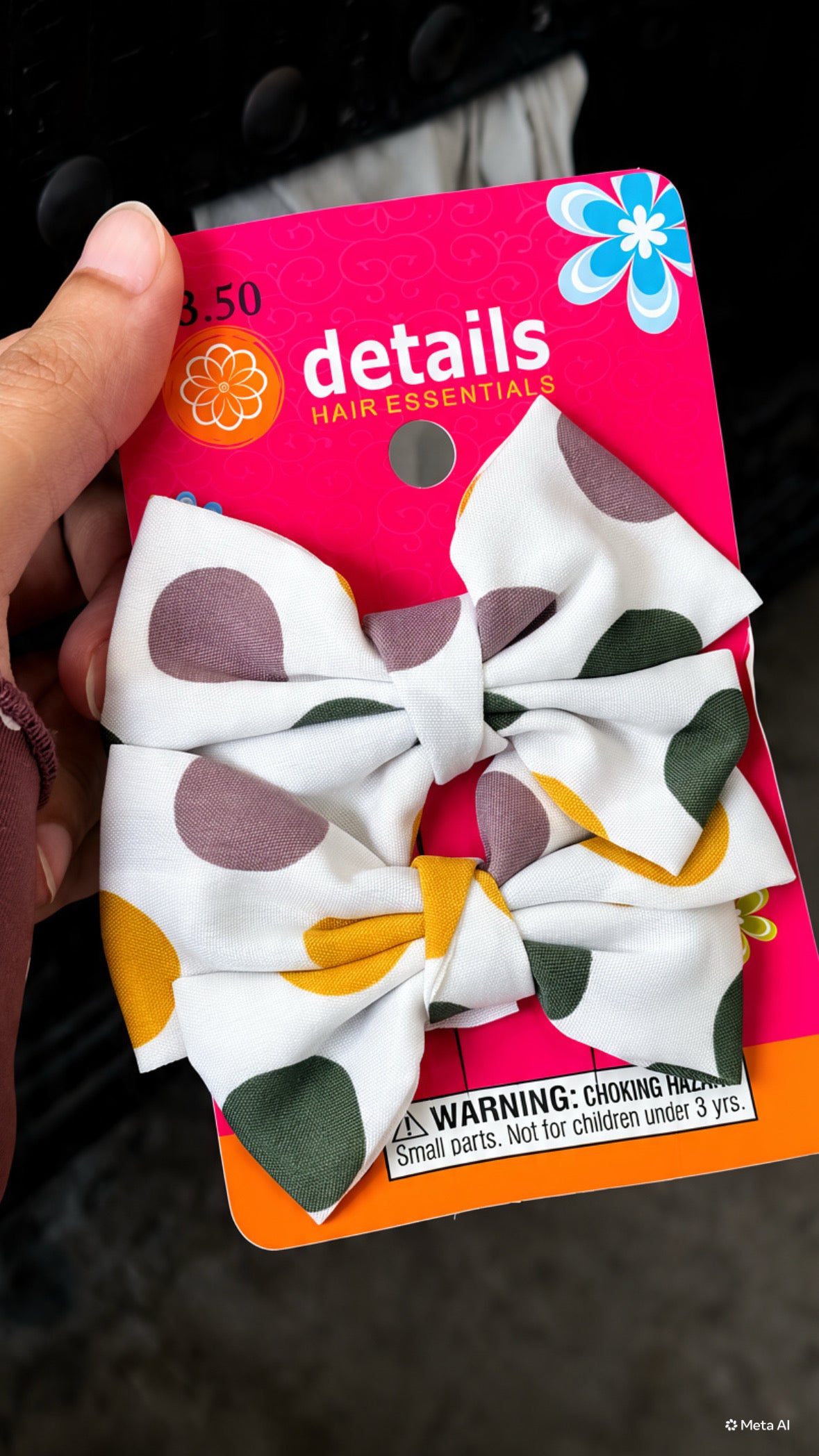 F70 HAIR BOW PAIR