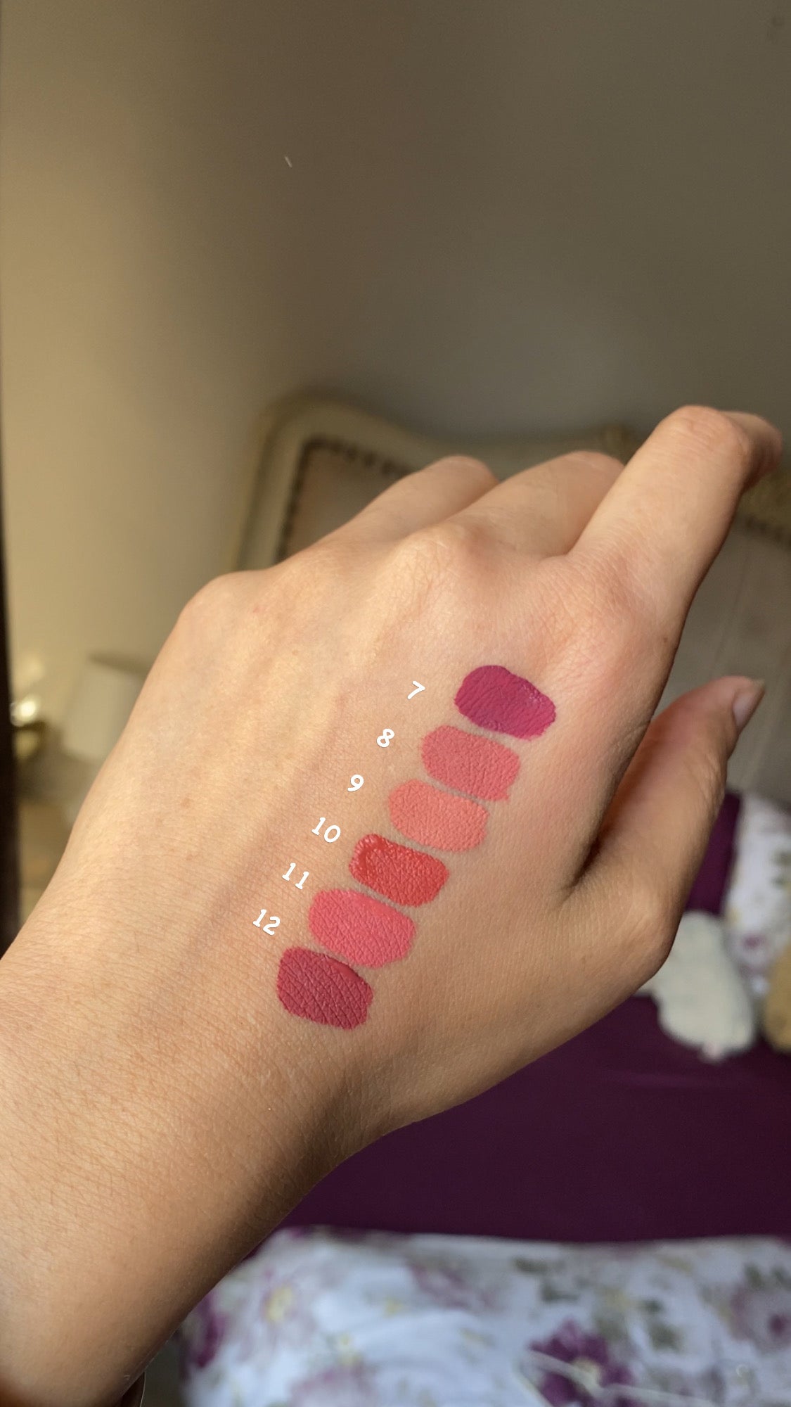 D PEIYEN MATTE LIPGLOSSES