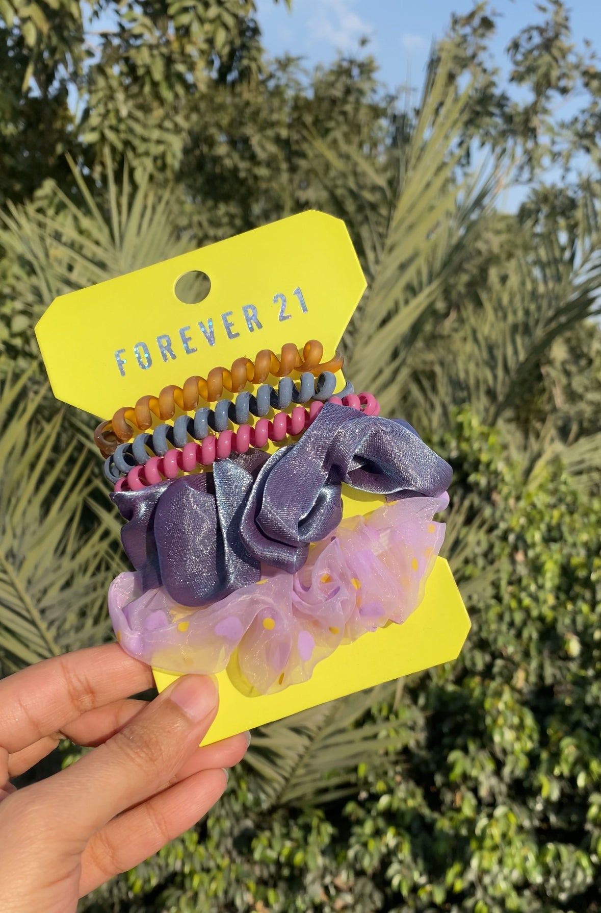 A86 FOREVER 21 SCRUNCHIE SET