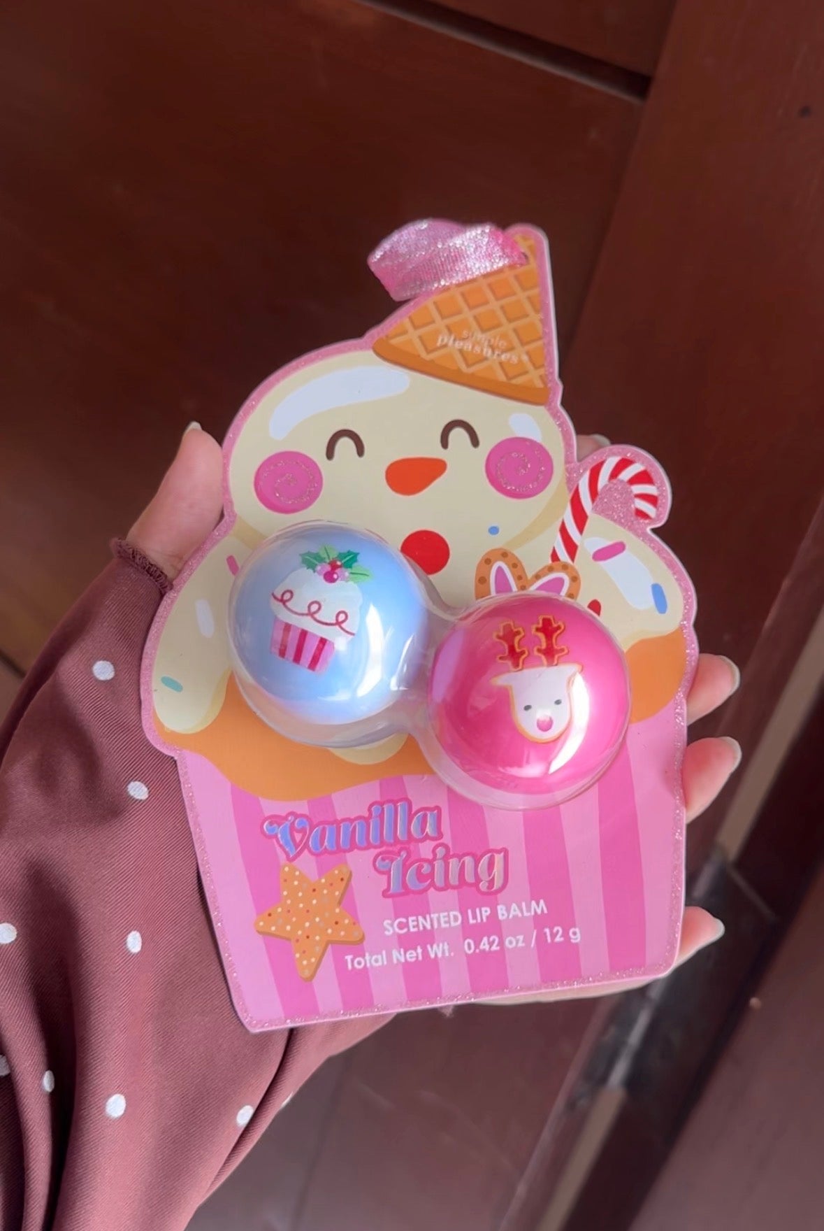 VANILLA ICING KIDS LIP BALM GIFT SET