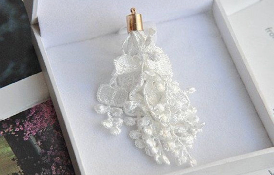 LACE STOPPER EARRINGS