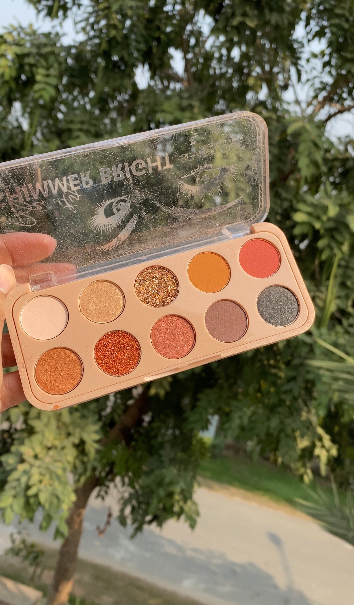 C4 SEVENCOOL EYESHADOW PALETTE