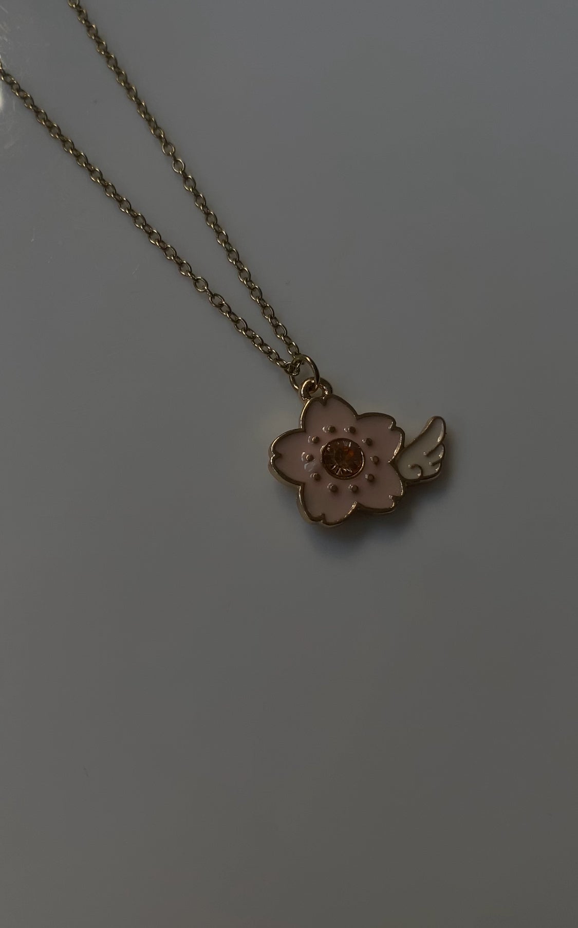 SAKURA FLOWER NECKLACE PENDANT