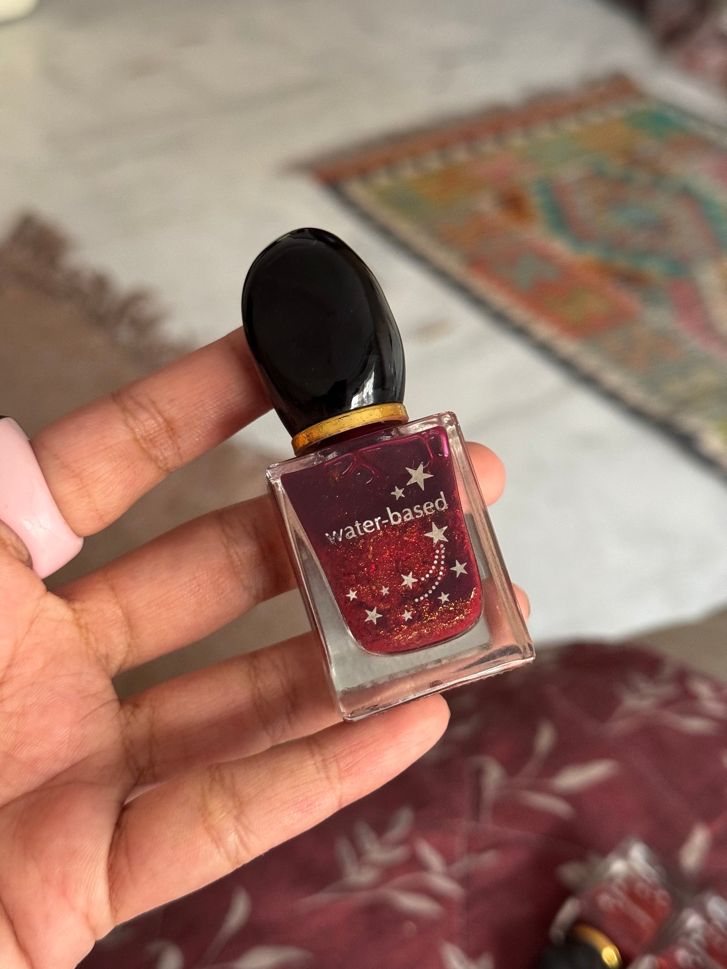 BK WATER BASED GLITTER NAIL COLOR