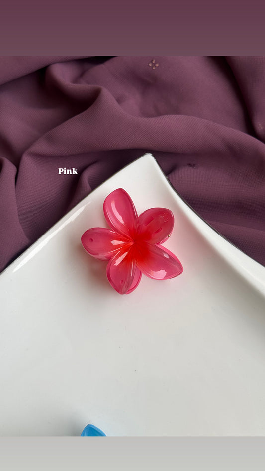 MEDIUM FLOWER HAIR CLAW