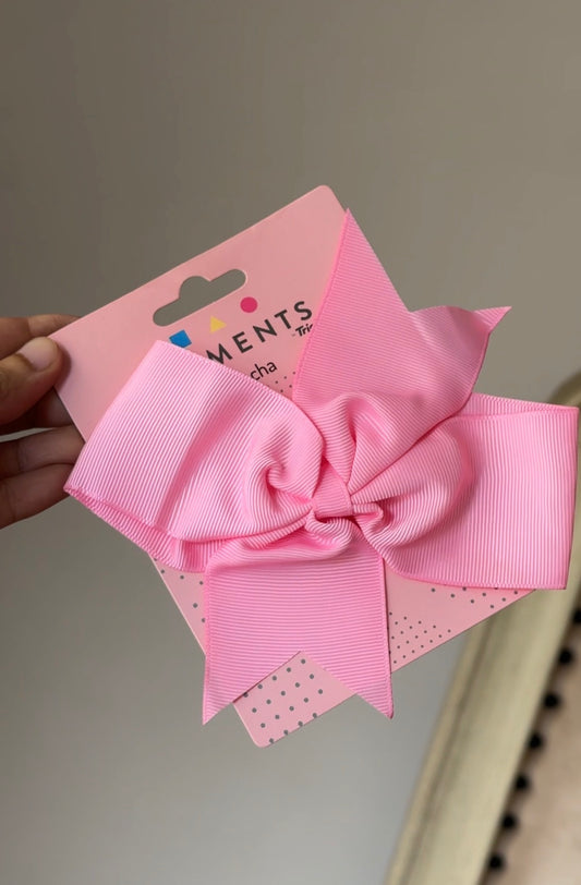 E117 PINK BIG BOW