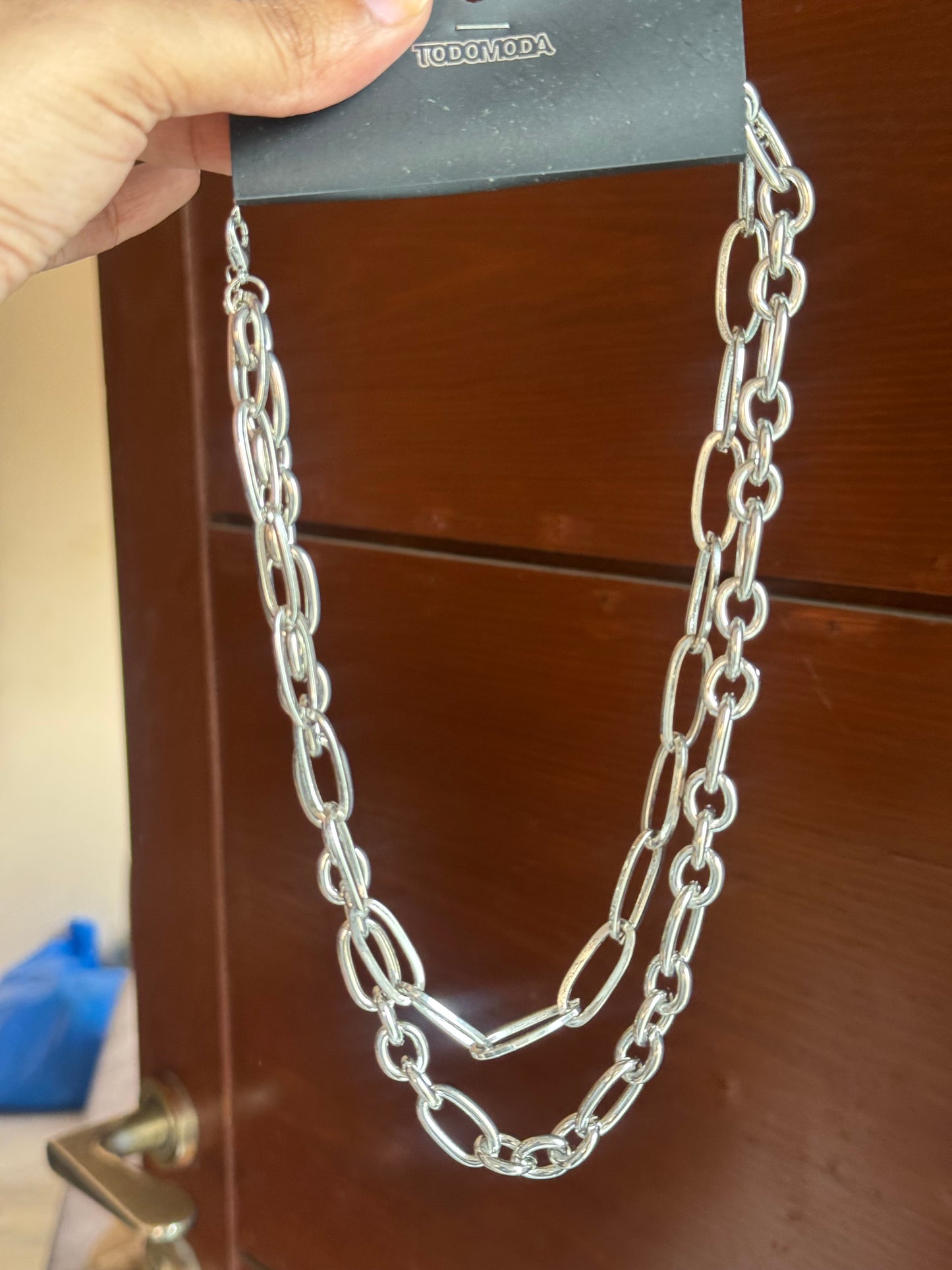 C253 FANCY GOTHIC CHAIN NECKLACE