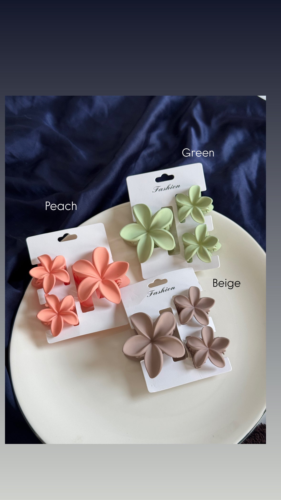 MATTE FLOWER SET