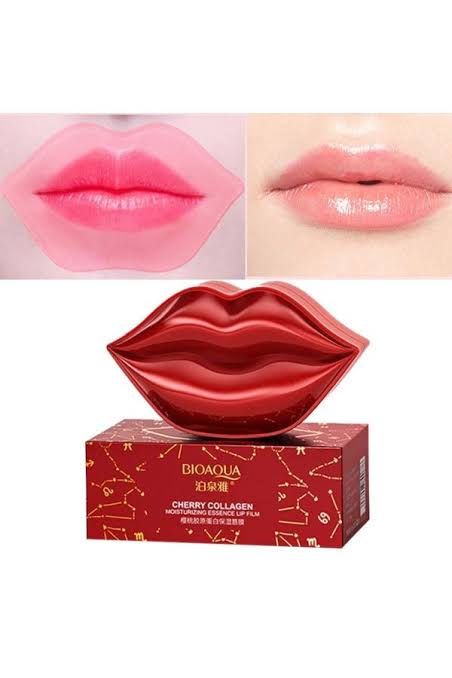 BIOAQUA CHERRY COLLAGEN LIP FIRMING AND MOISTURISING MASK