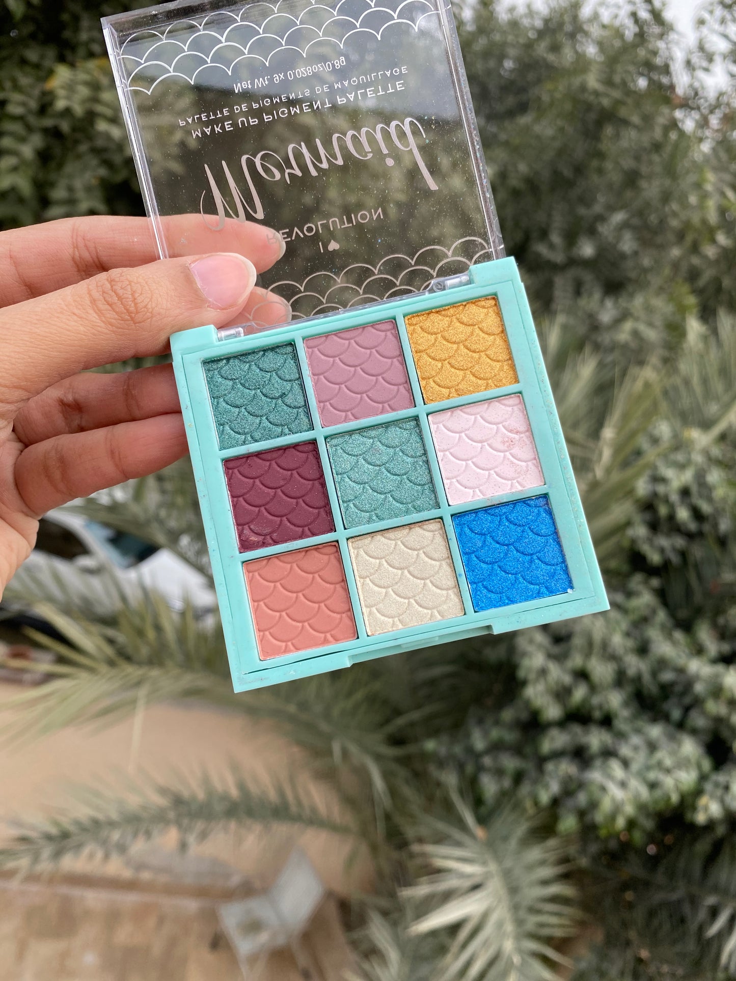 REVOLUTION ORIGINAL MERMAID MINI EYESHADOW PALETTE