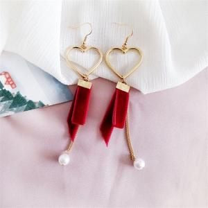 RED HEART EARRINGS