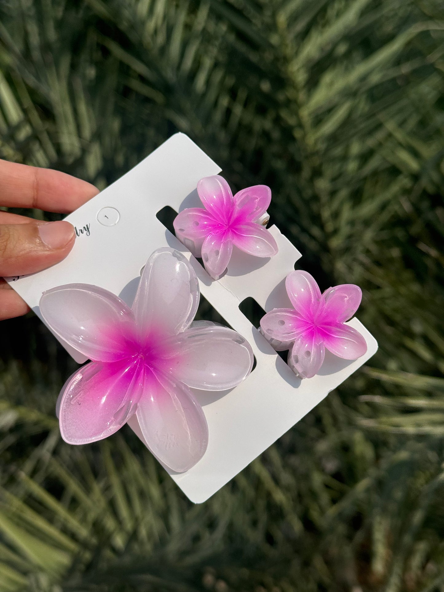 PINK AND WHITE FLORAL SET