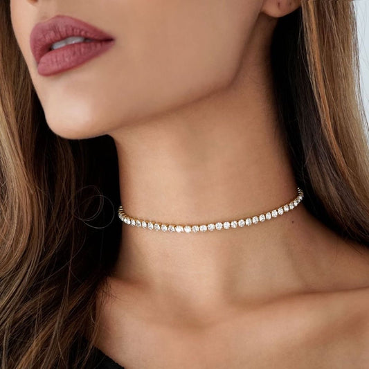 A176 SILVER CHOKER