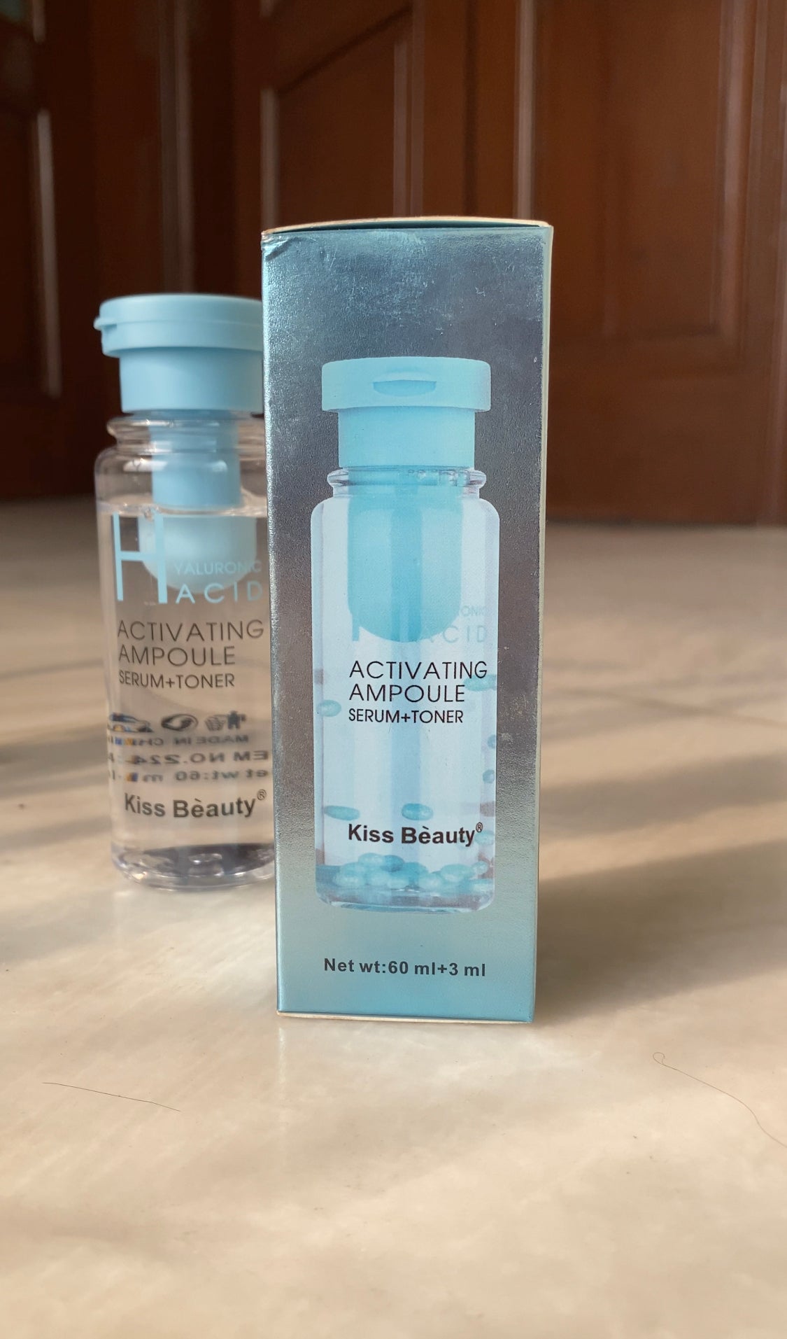 HYALURONIC ACID ACTIVATING AMPOULE SERUM + TONER