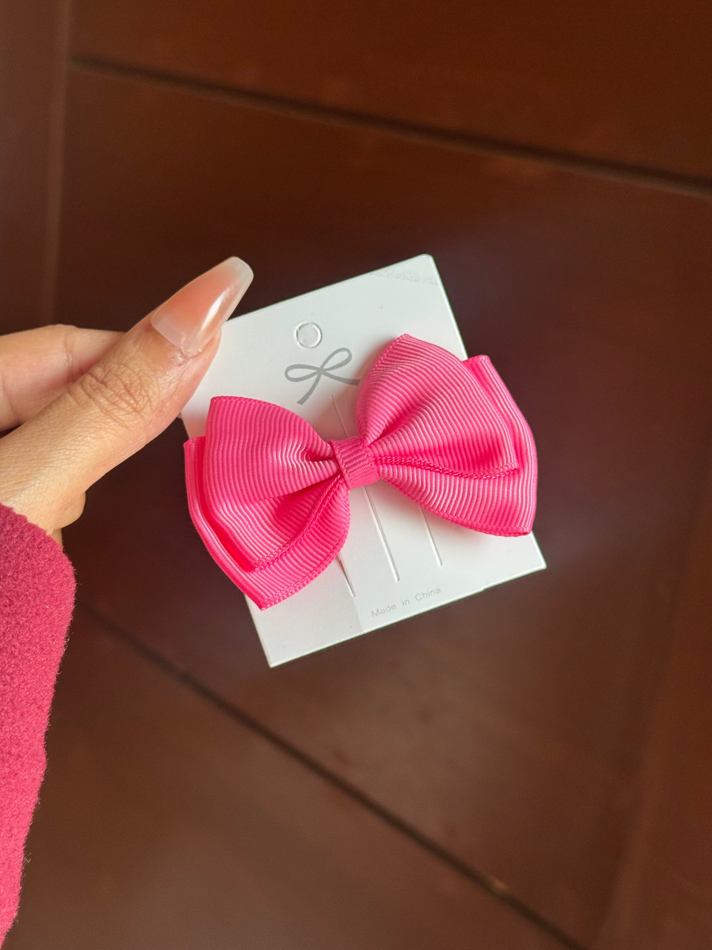 PINK BOW