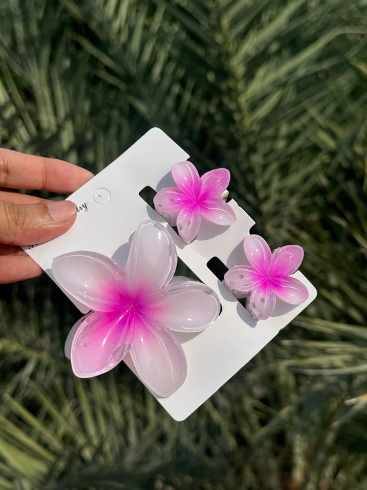 PINK AND WHITE FLORAL SET