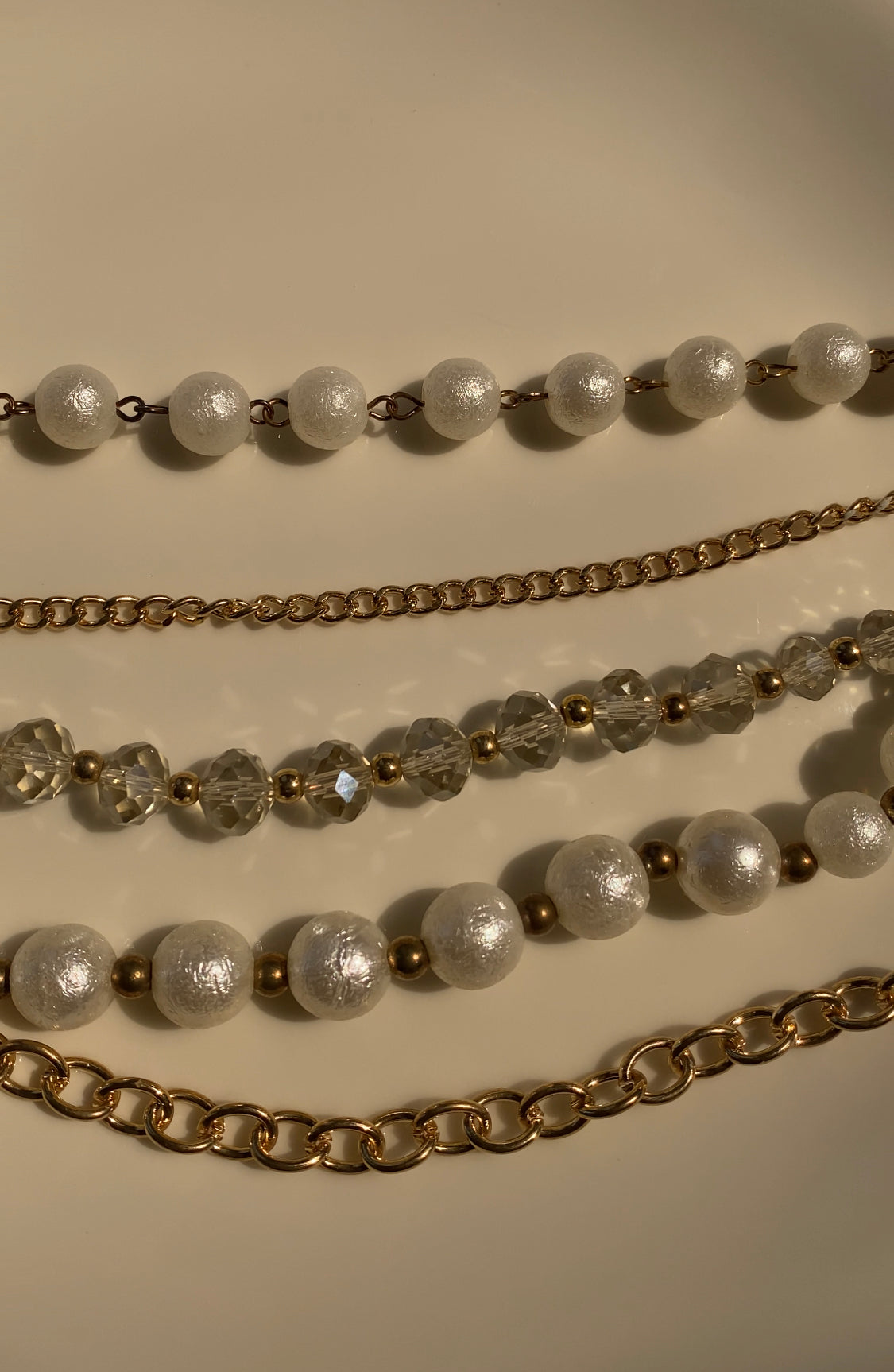 AA157 PEARL NECKLACE SET