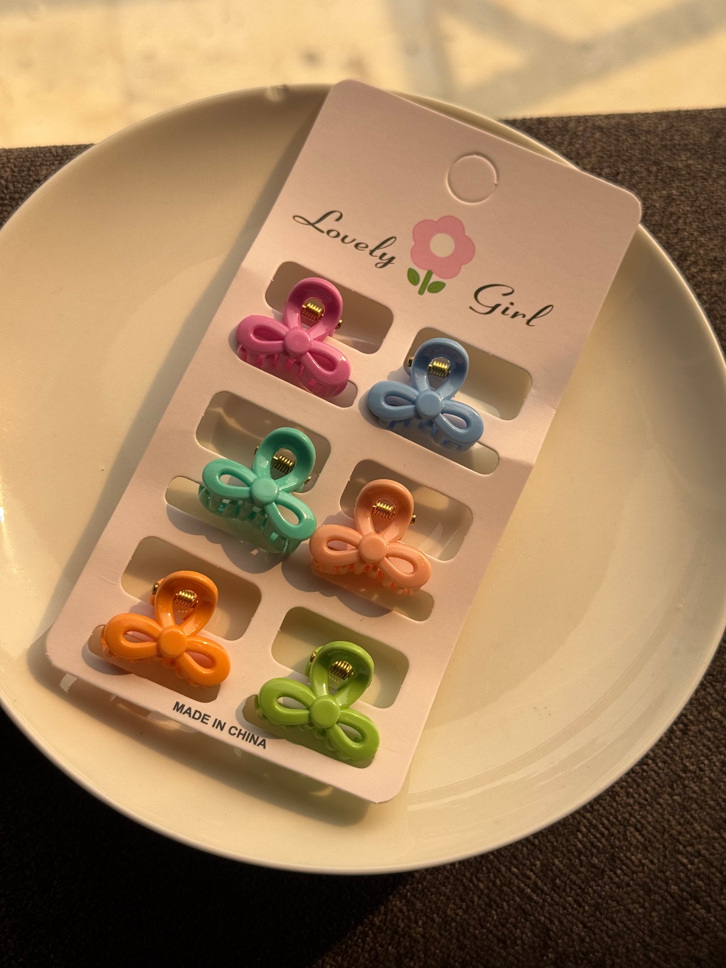 B115 MINI HAIR CLAW SET