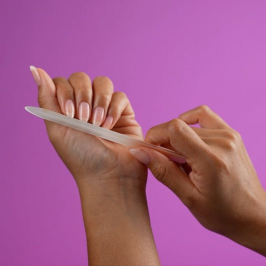 MAROON NAIL FILER