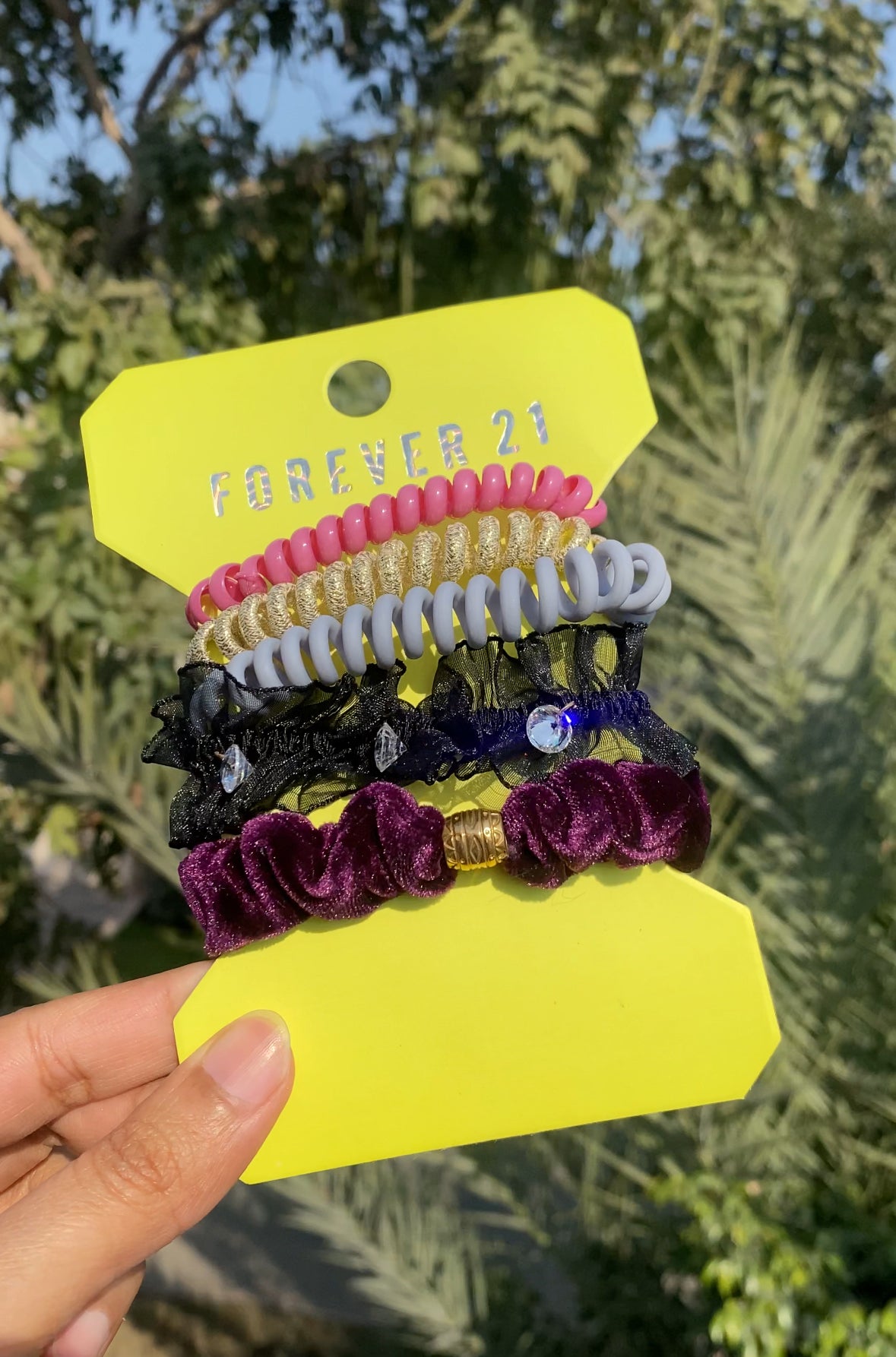 A265 FOREVER 21 SCRUNCHIE SET