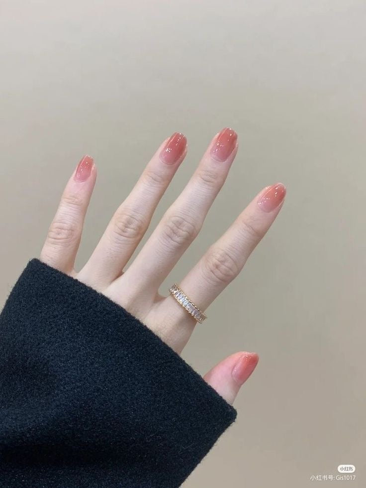 NUDE PINK KOREAN NAIL COLOR