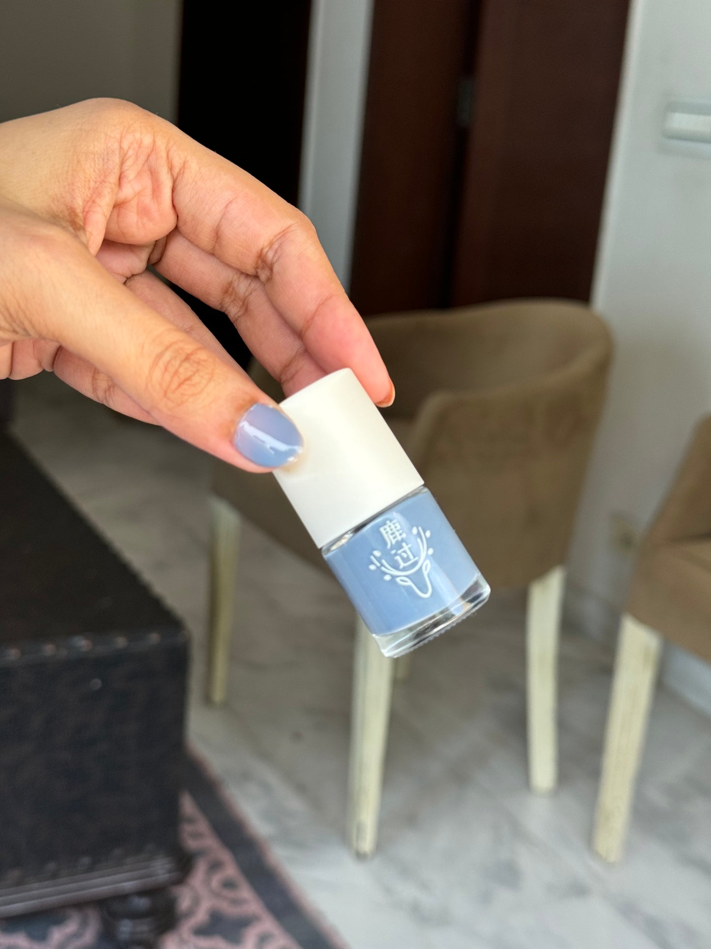 LIGHT BLUE KOREAN NAIL COLOR