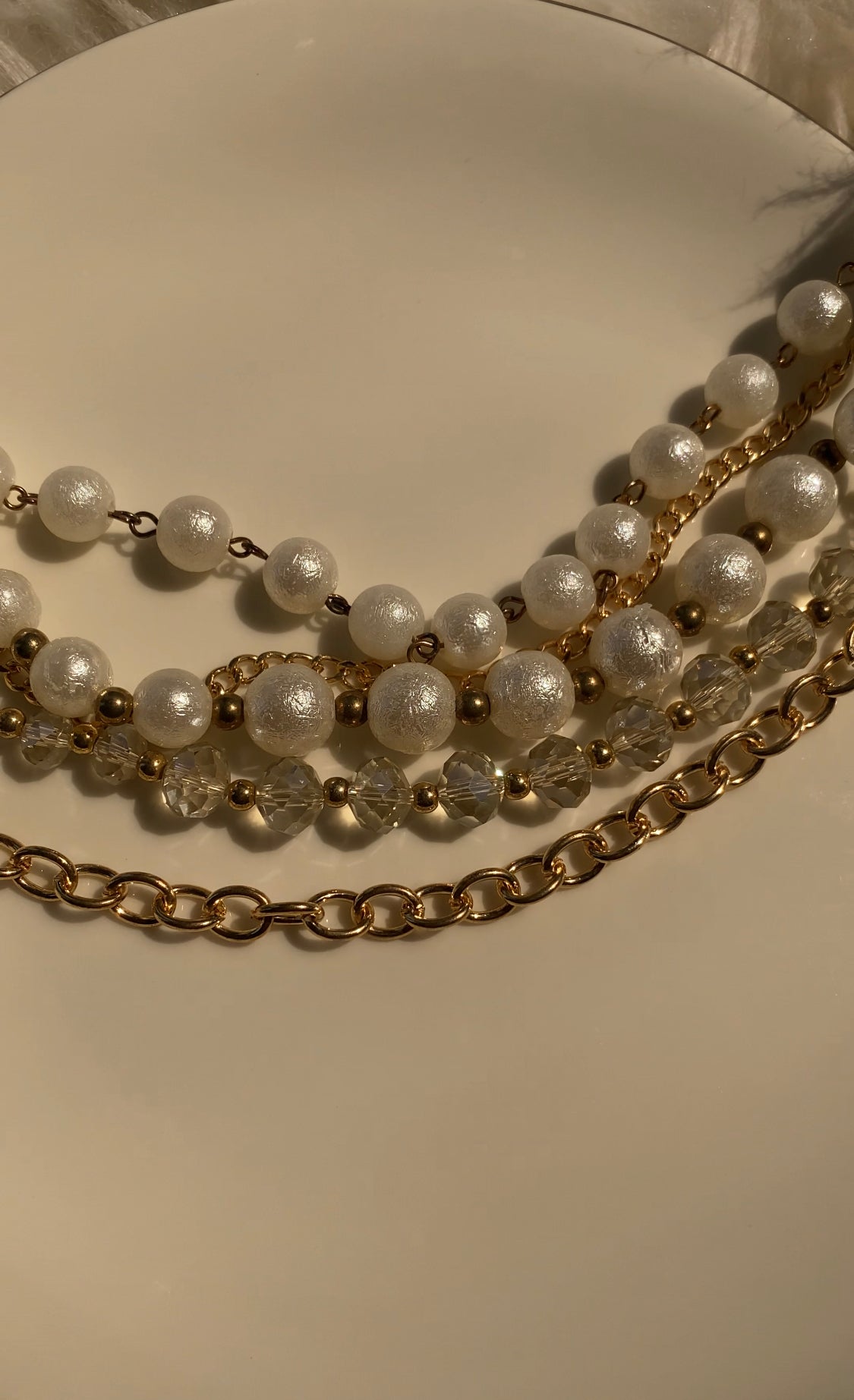 AA157 PEARL NECKLACE SET