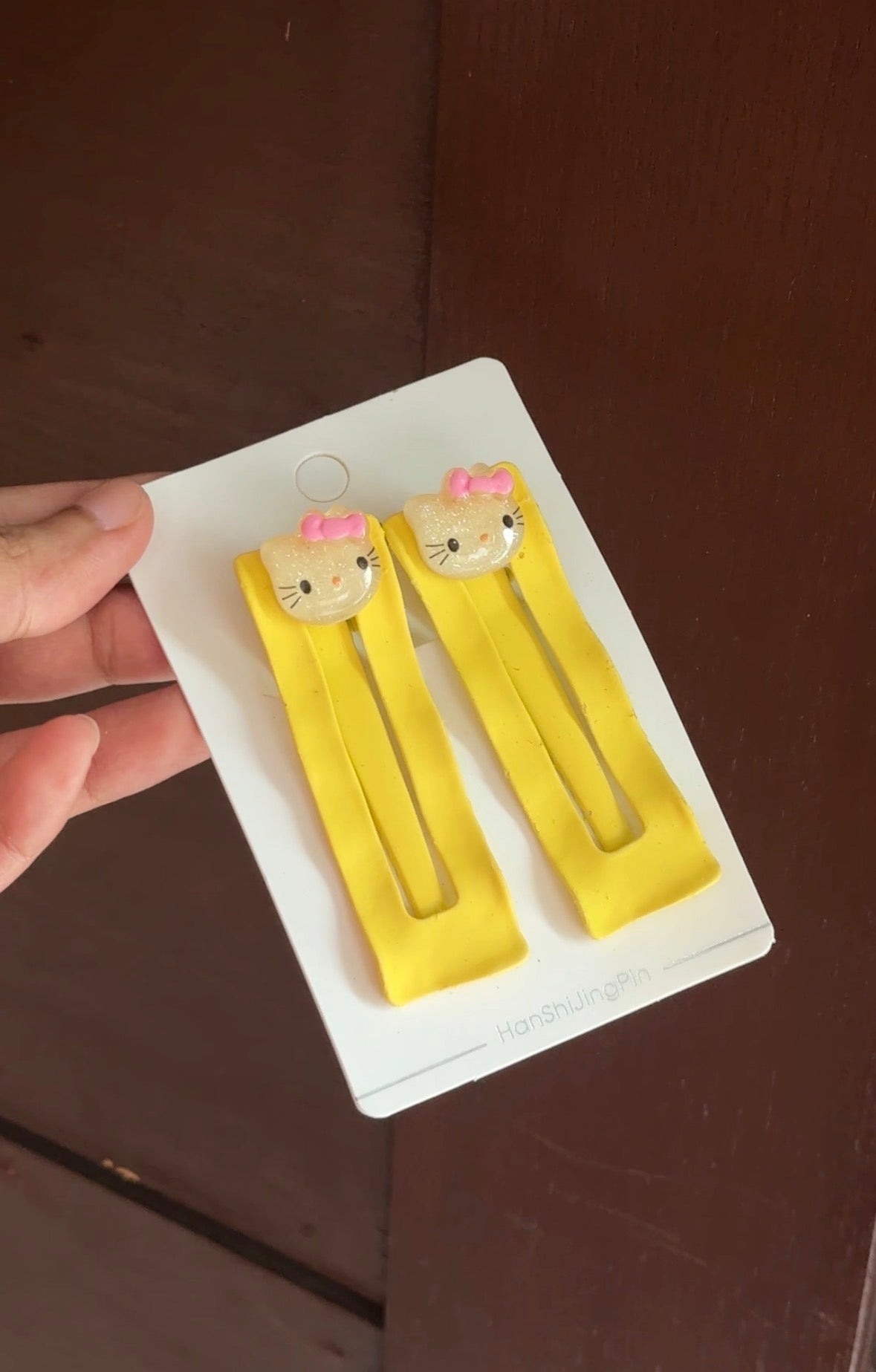 HELLO KITY HAIR PIN SET