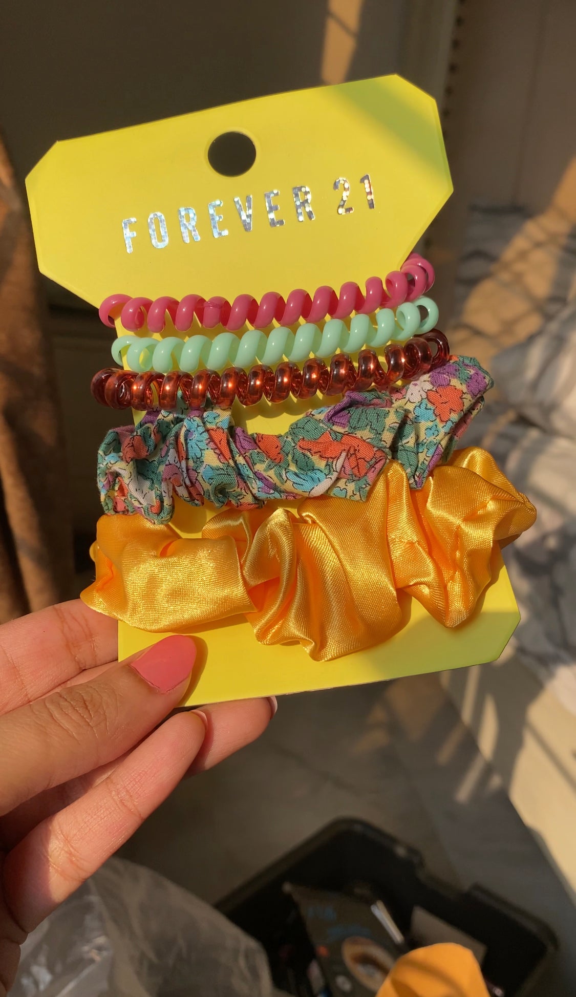A89 FOREVER 2  1  ORIGINAL HAIR TIE / SCRUNCHIE  SET