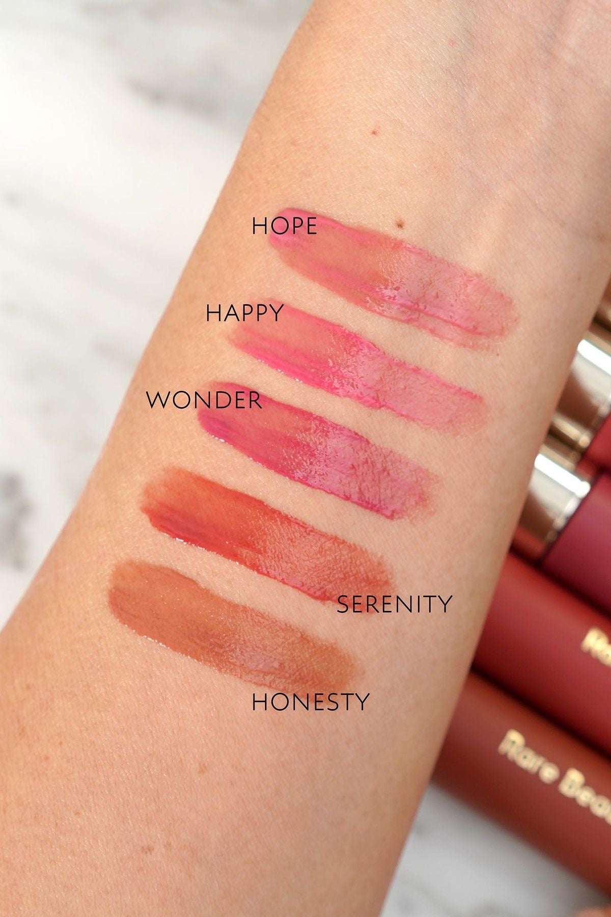 (A) RARE BEAUTY SOFT PINCH TINTED LIP OIL / BLUSH
