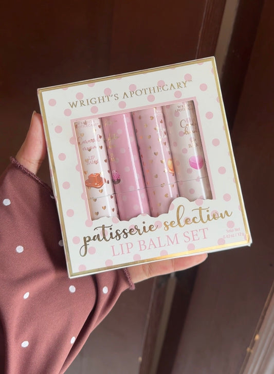 PATISSERIE SELECTION LIP BALM SET