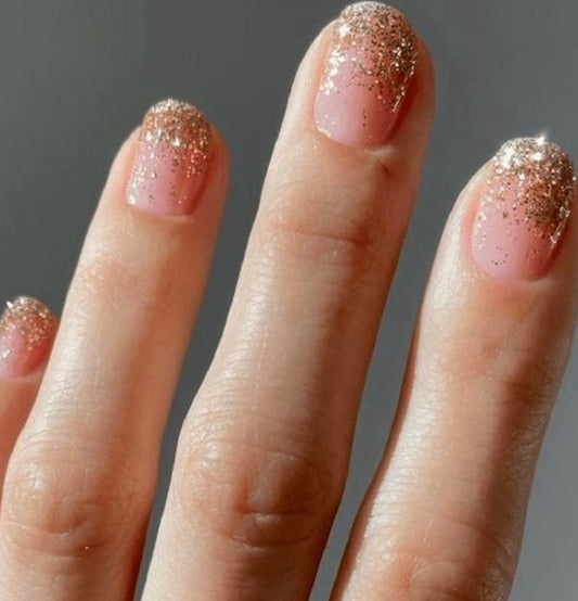 KOREAN GOLDEN GLITTER NAIL COLOR