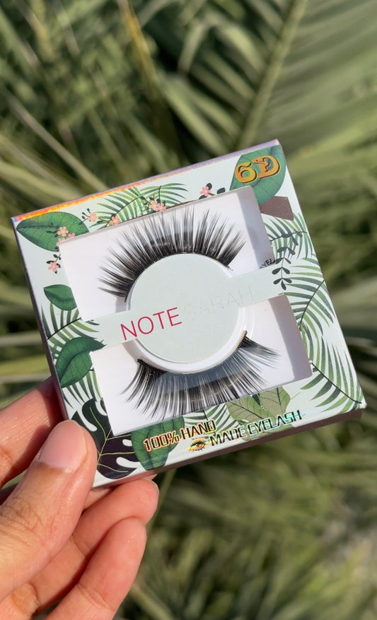 019 NOTE SARAH EYELASH SET