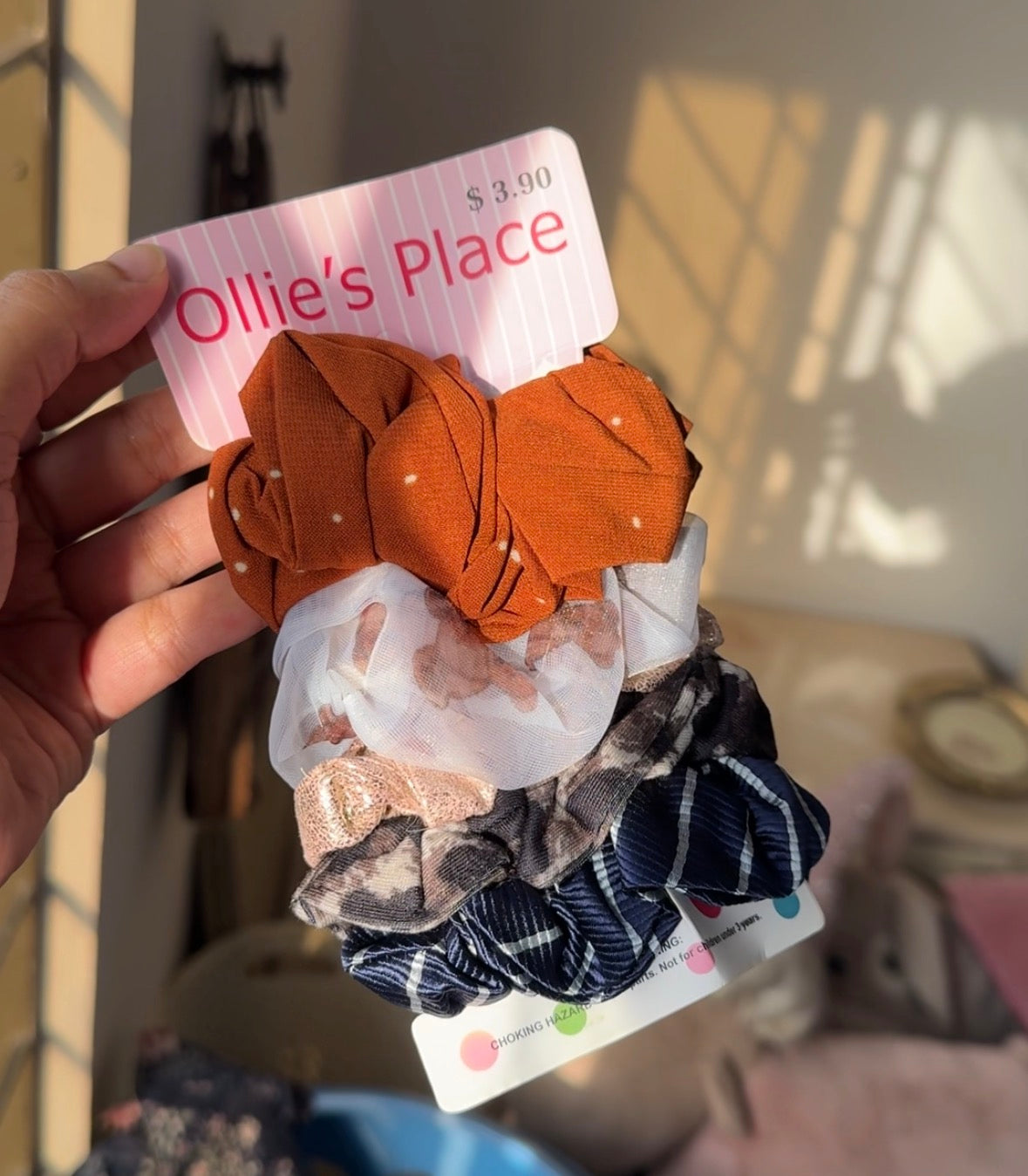 OLLIES PLACE SCRUNCHIE SET