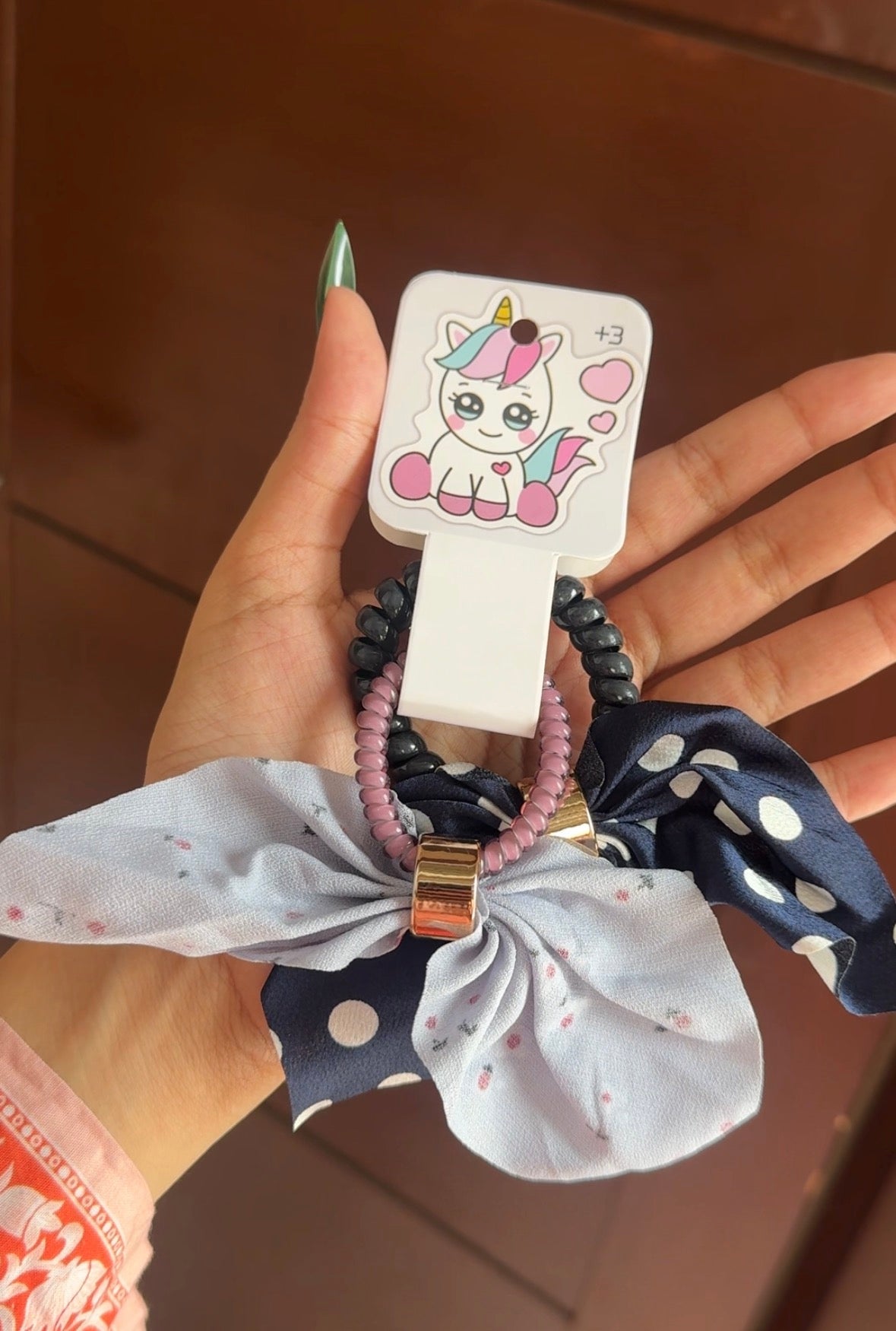 A465 KIDS HAIR TIE SET