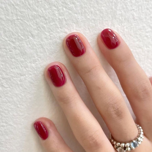 PLUM KOREAN NAIL COLOR