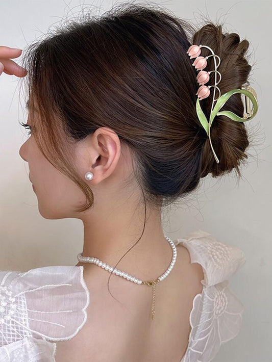 FLOWER METAL CLAW CLIP