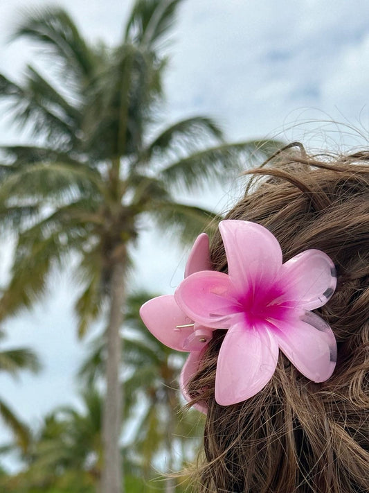 HAWAIAN PINK HAIR CLIP