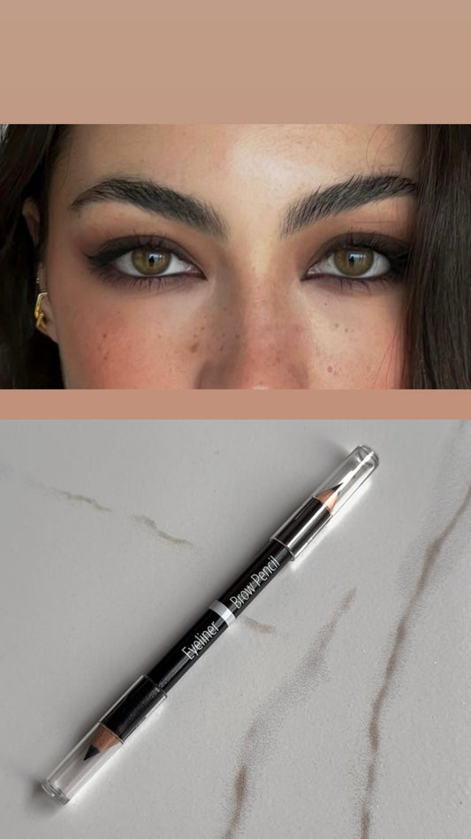 EYELINER + EYEBROW PENCIL